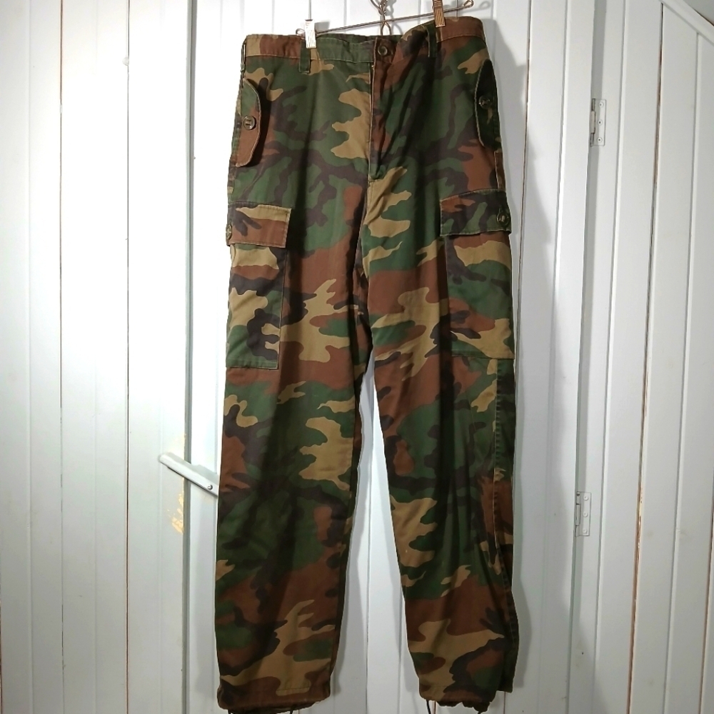 Vintage Militaire by wolrd famous camo lined pants